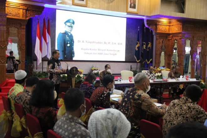 Kanwil Kemenkumham Jateng Gelar AnalisiS dan Evaluasi Hukum Bagi Petani