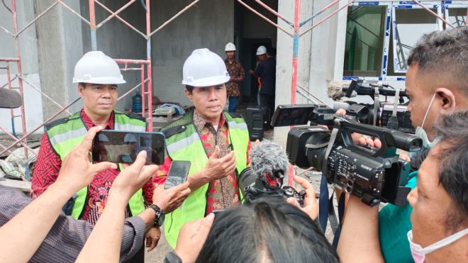Komisi VIII DPR RI Sidak Revitalisasi Pembangunan Asrama Haji Manyaran Semarang