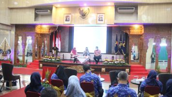 Wujudkan Pelaksanaan Pelayanan Informasi di Bidang HAM, Kemenkumham Jateng bersama Ditjen HAM Sosialisasikan Pustaka HAM Indonesia Digital