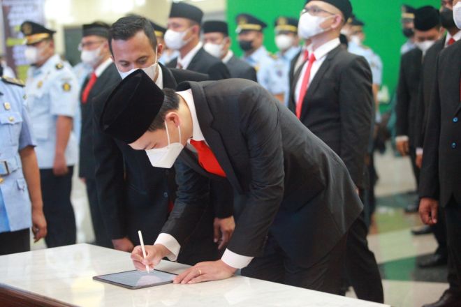 Pastikan Pelayanan Bantuan Hukum Berjalan Optimal, 60 OBH Tanda Tangani Perjanjian Kinerja