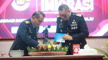 Tasyakuran Hari Bhakti Imigrasi Kemenkumham RI Jawa Tengah meriah