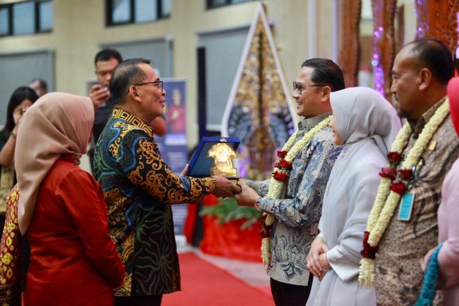 Kantor Kemenkumham RI Jawa Tengah Gelar Acara Tradisi Lepas Sambut Purnatugas