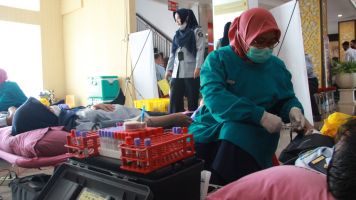 Kantor Kemenkumham RI Jawa Tengah, Gelar Bhakti Sosial Donor Darah