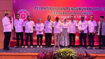 Riyanta hari ini Resmi melantik Pengurus GJL Kalimantan Timur