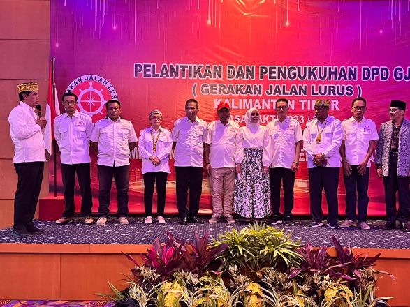 Riyanta hari ini Resmi melantik Pengurus GJL Kalimantan Timur