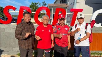 Kemenkumham Jateng Gelar Friendly Game Tenis Sekaligus Temu Kangen Purna Bakti Pengayoman