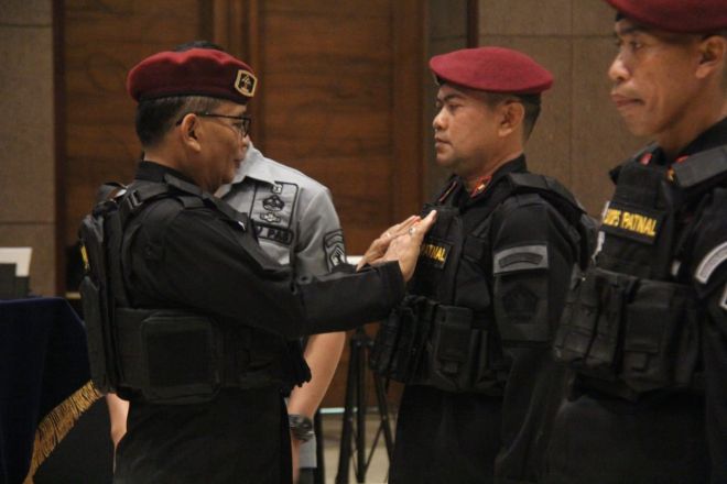 Kakanwil Kemenkumham Jateng Kukuhkan SatOps Patnal Pemasyarakatan Jawa Tengah