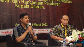 Kanwil Kemenkumham Jawa Tengah Gelar Rakor Proses Pembentukan Peraturan Perundang Undangan Daerah