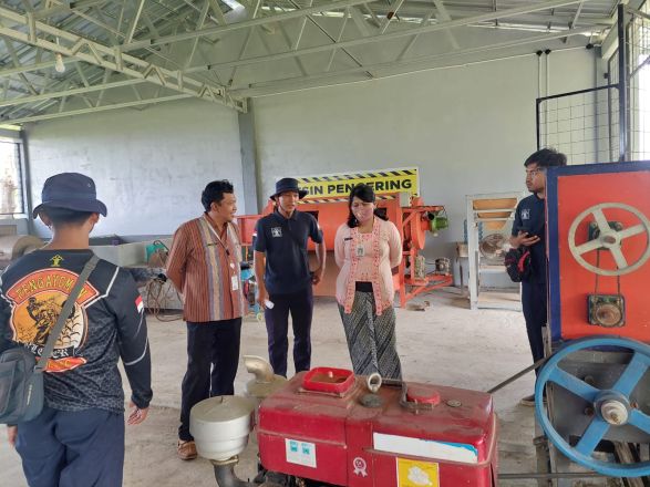 Lapas Terbuka Kendal menerima kunjungan dari rombongan Disnakertrans Kabupaten Kendal
