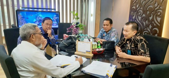 Temui Plt Dirjen Kekayaan Intelektual, Kadiv Yankumham Sampaikan Progres Penetapan Kawasan Karya Cipta