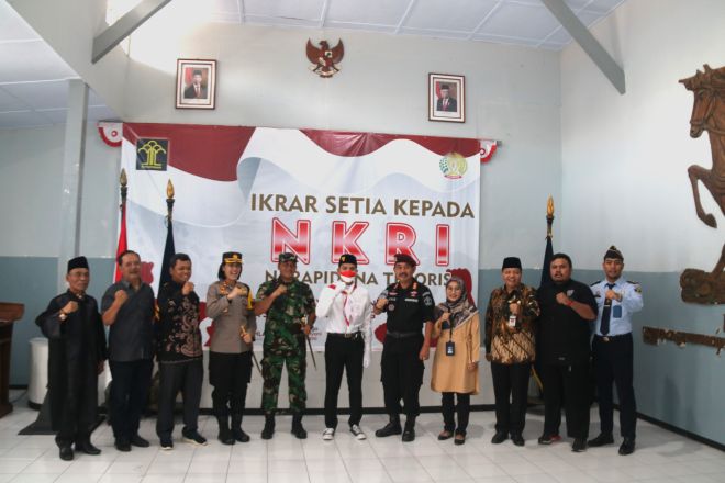 Lagi, Napiter Lapas Magelang Ikrar Sumpah Setia Kepada NKR