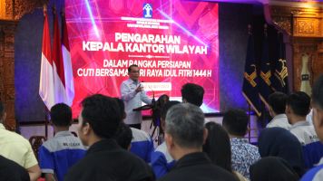 Lepas Pegawai Cuti Bersama Idul Fitri 1444 H, Kakanwil Kemenkumham Jateng Beri Pesan Ini