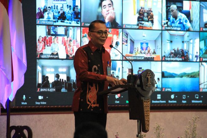 Kanwil Kemenkumham Jawa Tengah Gelar Penyuluhan Gerakan Anti Korupsi