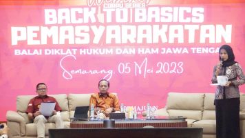 Menjadi Narasumber Dalam Webinar Back To Basic Pemasyarakatan, Sesditjenpas Jelaskan 6 Hal Yang Harus Dipedomani