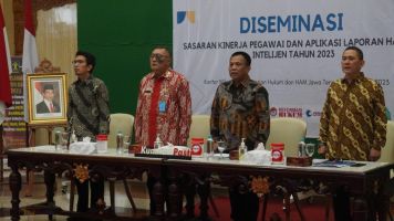 Wujudkan Laporan Harian Intelijen Berkualitas, Kemenkumham Jateng dan Ditjen Imigrasi Gelar Diseminasi