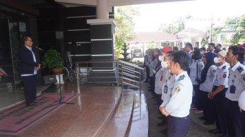 Lepas Pegawai Kemenkumham Jateng Ikuti Kegiatan FMD, Kakanwil Beri Pesan Ini