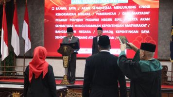 5 Orang Notaris Cuti, Kakanwil Kemenkumham Jateng Lantik Penggantinya