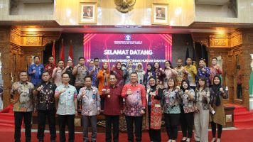 Raih Beragam Prestasi, Kanwil Kumham Jateng Terima Studi Tiru Kanwil Kalteng