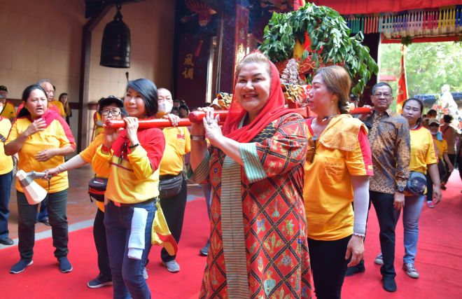 Kirab Budaya Klenteng Tay Kak Sie Jadi Simbol Toleransi di Kota Semarang