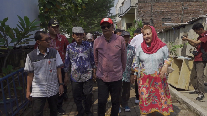 Pembangunan Sheet Pile Tambak Lorok Rampung Akhir Tahun 2023