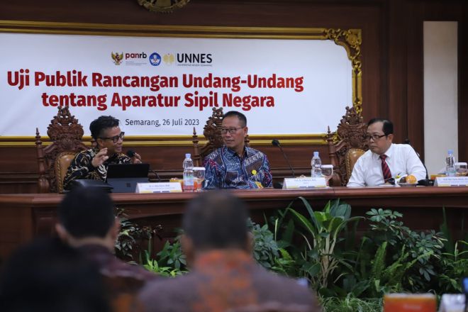 Uji Publik RUU ASN di Semarang, Pemerintah Fokus Transformasi Manajemen ASN