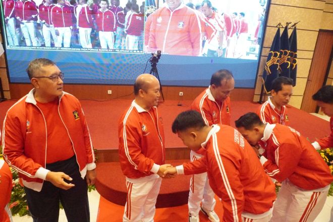 Target Emas, Kemenkumham Kirim 117 Atlet Pada Pornas Korpri XVI Tahun 2023
