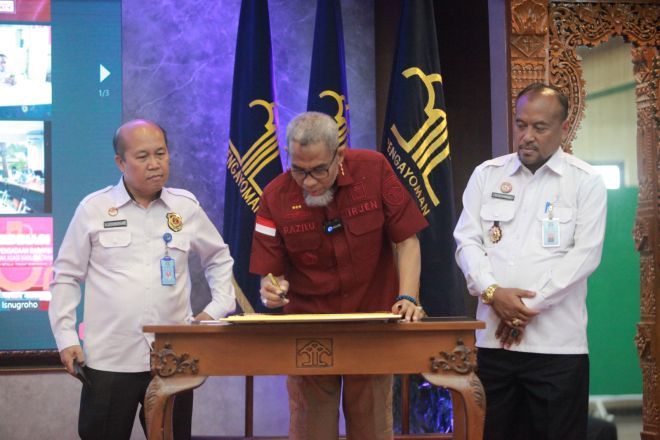 Melalui Kegiatan Gerbang Transisi, Irjen Kemenkumham Harapkan Insan Pengayoman Yang Lebih Baik