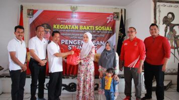Ambil Aksi Nyata dalam Penurunan Stunting, Kemenkumham Jateng Gelar Bhakti SosiaL
