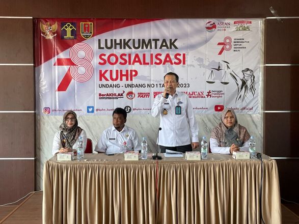Penyuluhan Hukum Serentak KUHP: Perkuat Kualitas Hukum Indonesia dalam Semarak Hari Lahir Kemenkumham ke-78