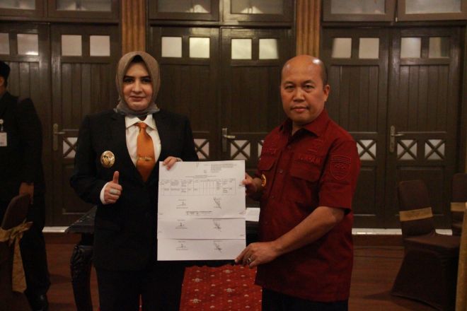 Tandatangani Nota Kesepakatan, Plt. Kakanwil Kemenkumham Jateng Harapkan Pembangunan Lapas Pekalongan Baru Segera Terwujud