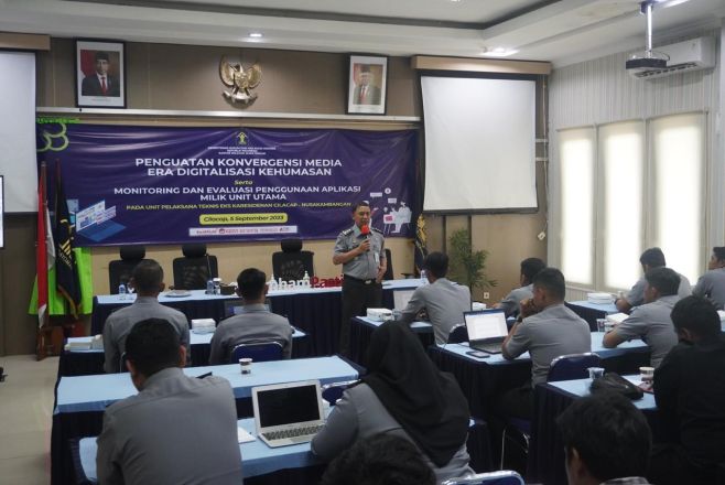 Kanwil Kemenkum HAM Jawa Tengah kembali mengadakan kegiatan Penguatan Konvergensi Media Era Digitalisasi Kehumasan