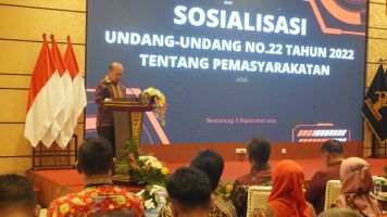 Kanwil Kemenkumham Jawa Tengah Sosialisasikan UU NO 22 Tahun 2022 Tentang Pemasyarakatan