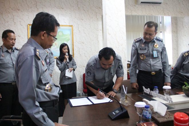 Kanwil Kumham Jateng Musnahkan 341.043 Arsip Fisik Substanstif Fidusia