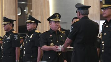 Dilantik Menkumham Secara Serentak, Kakanwil dan 3 Pimti Pratama Kemenkumham Jateng Berganti