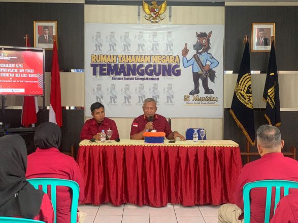 Prinsip Dasar 3+1 Dijadikan Senjata Ampuh untuk Pelaksanaan Pemasyarakatan