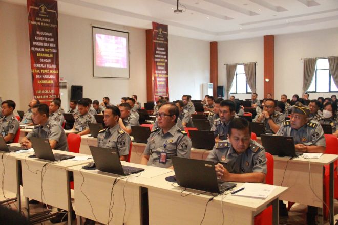 Lebih dari 4000 Pegawai Kemenkumham Jateng Diuji Menggunakan CACT