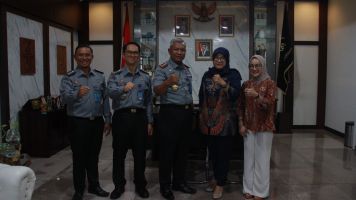 Kakanwil Kemenkumham Jateng Terima Audiensi FH Unwahas