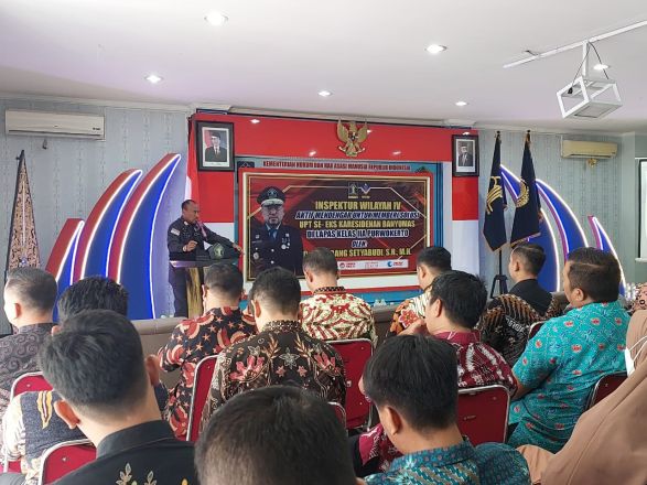 Inspektur Wilayah Aktif Mendengar untuk Memberi Solusi, di Lapas Kelas IIA Purwokerto