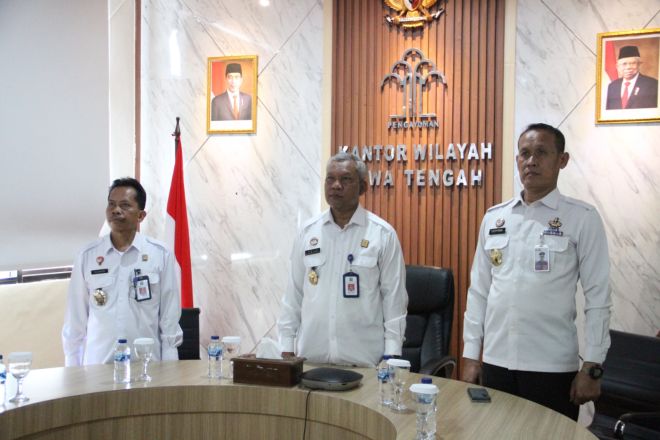 Dikukuhkan Sebagai Duta Integritas, Kakanwil Kemenkumham Jateng Siap Wujudkan Birokrasi Yang Bersih dan Akuntabel