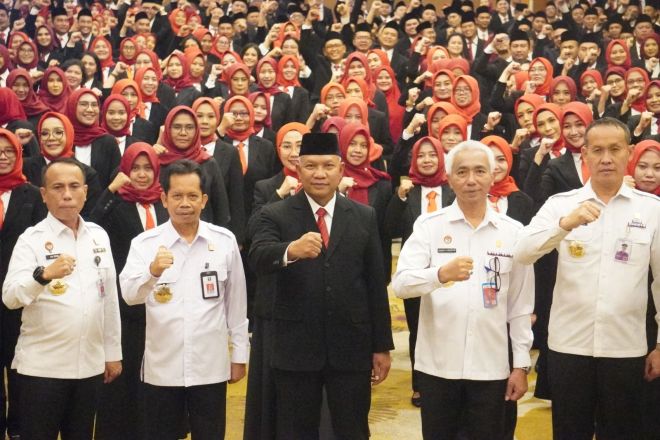 Catat Sejarah, Kemenkumham Jateng Gelar Pelantikan Notaris Terbesar Sepanjang Masa