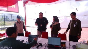 Pelaksanaan SKD CPNS Kanwil Kemenkumham Jateng Mendapat Acungan Jempol dari Ombudsman RI