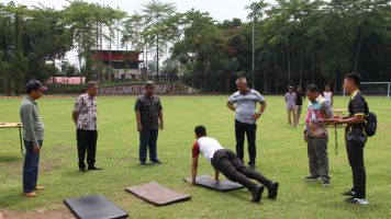 Seleksi Kompetensi Bidang (SKB) Kesamaptaan CPNS Kemenkum HAM Jawa Tengah akan berlangsung dari tanggal 10 sampai 11 Desember besok di Stadion Taruna Akpol Semarang