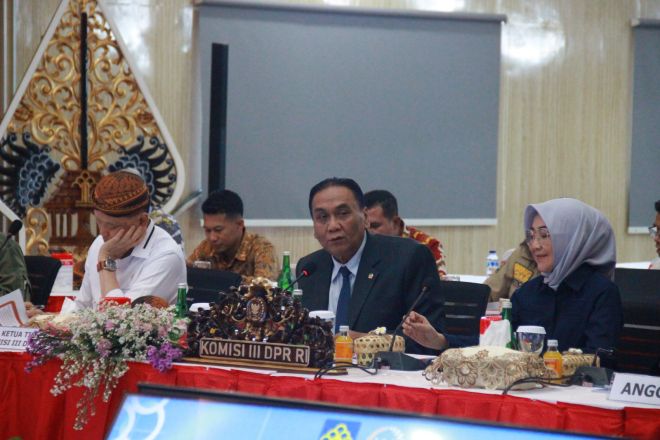 Kemenkumham Jateng Terima Kunjungan Kerja Reses Komisi III DPR RI Masa Persidangan II Tahun 2023-2024
