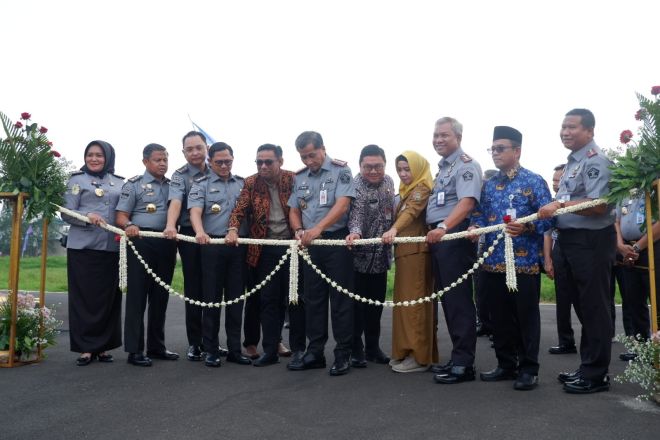 Kepala BPSDM Kumham Resmikan Sarana dan Prasarana Badiklat Kumham Jateng