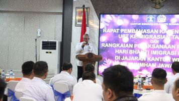 Buka Rapat Kalender Kerja Imigrasi 2024, Kakanwil Ajak Rumuskan Strategi