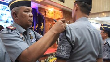 Jaga Kenetralan Dalam Pemilu 2024, Kemenkumham Jateng Kukuhkan Satgas Netralitas ASN dan PPNPN