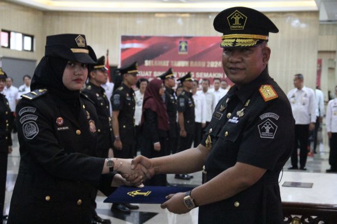 Kemenkumham Jateng Lantik PNS Baru dan Pejabat Fungsional