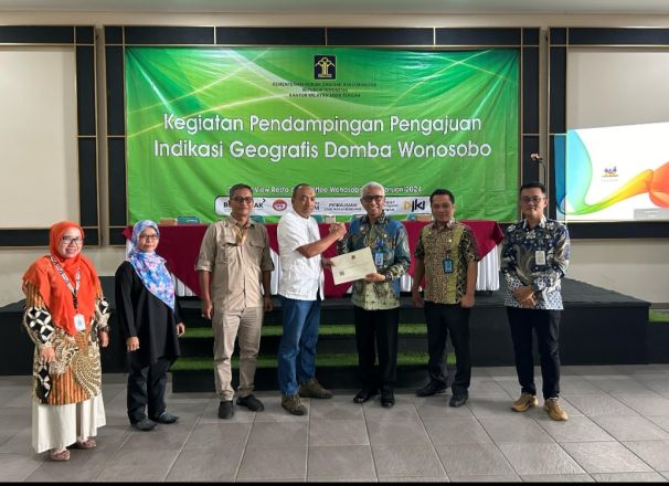 Upayakan Dombos Menjadi IG, Kemenkumham Jateng Lakukan Pendampingan Pendaftaran