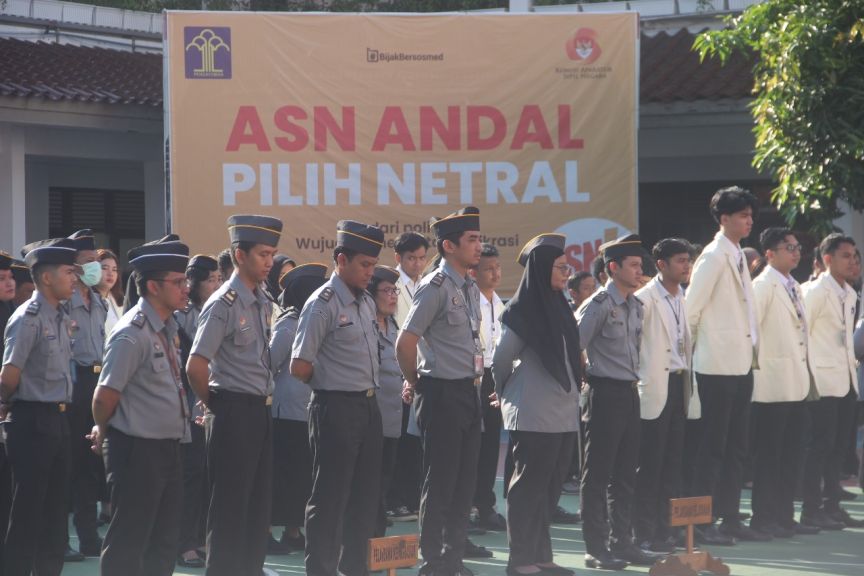 ASN Kanwil Kemenkumham Jateng Diwajibkan untuk Berpartisipasi dalam Pemilu 2024