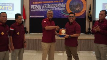 Studi Tiru Pelayanan Keimigrasian, Kemenkumham Jateng Sambangi Kemenkumham NTB